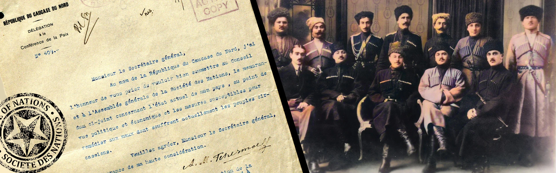 Early Diplomatic Attempts of the North Caucasus with the United Nations